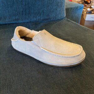 Olukai - Nohea Slipper Pale Grey - Multiple Sizes (NEW W/ BOX)